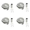 4 Pcs Ag9Z-6108-L  Pistons With Rings For Range Rover Evoque Jaguar Xe Xf