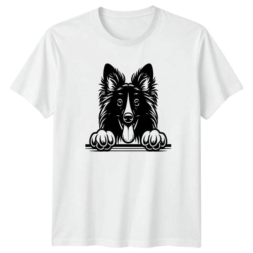 Border Collie Dog Breed Animals Unisexs TShirt Unisexs Tee Graphic Unisex Top S