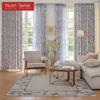 1PC Nuan Series Gentle and Romantic Style Blackout Curtains Purple Floral Print Curtains for Bedroom Living Room Balcony Window for Home Decor
