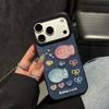Apple 15/16/17 Embroidered Tulip Phone Case iPhone12/13/14ins Wind Case