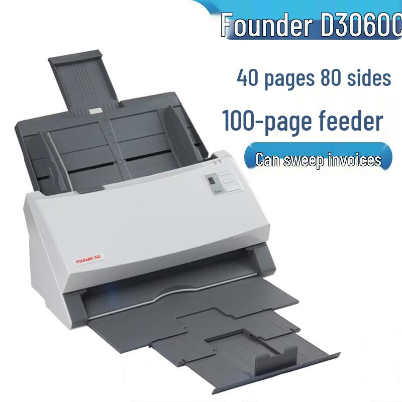 

Founder D3060C A4 Duplex Document Scanner CN plug (adapter included)