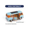 1/30 T1 Tankstelle Auspuff Typ Automodell Kinderauto Tod Spielzeugauto Todesstation Modell Licht Zurückziehen Funktion