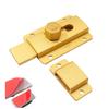 Door Latch Sliding Lock Security Bolt Aluminum Alloy Warehouse Household  Bedroom Room Lock Bolt Anti-theft Latch Buckle