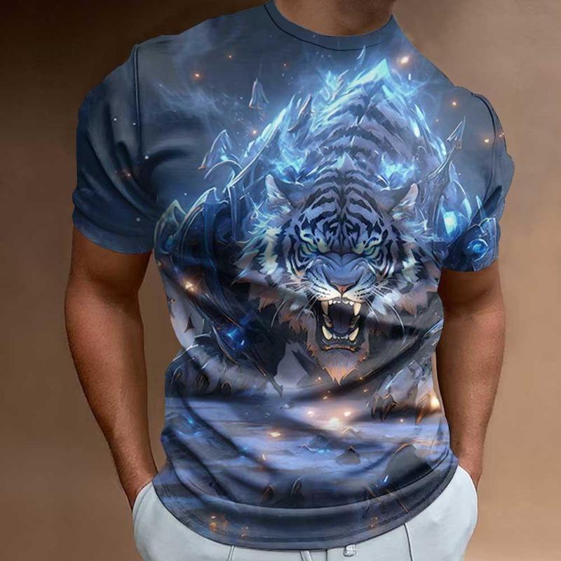 Wielkanocny Damski Śmieszny T-shirt z Nadrukiem Królika Krótki Rękaw Topy 3D Nadruki Koszulka z Okrągłym Dekoltem Letnia Casualowa Odzież Damska