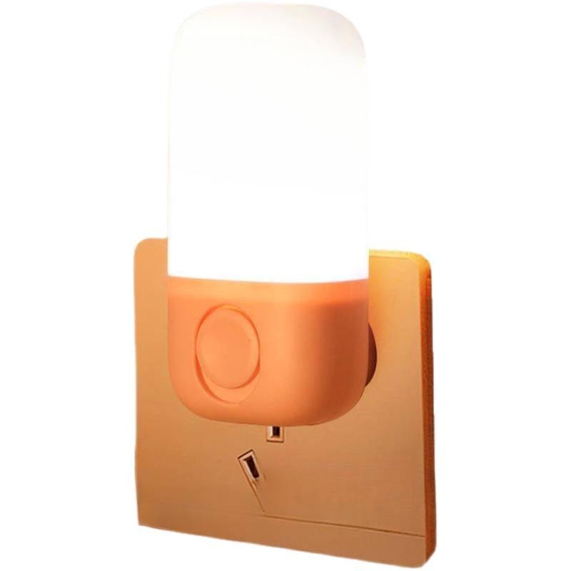 LED Nightlight with Switch for Bedroom: Dreamy Baby Feeding & Wake-Up Light