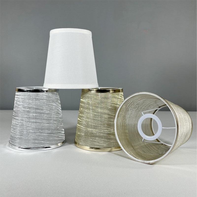 E14/E27/Clamp Fabric Lamp Shade Lighting Accessories for Home Office Decor Hotel Bedroom Bedside Floor Lamp Shell Cover