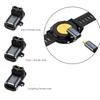 Adaptateur Convertisseur Chargeur Type C Micro USB Ios Pour Montre Intelligente Garmin Fenix 7 6 5 Instinct 2S Venu 2 Plus EPIX Forerunner 745 Connecteur Chargeur