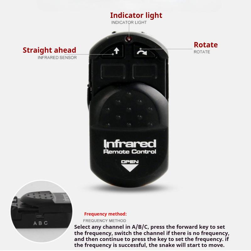 Nové a jedinečné infračervené diaľkové ovládanie Elektrické hračky proti hmyzu Elektrická myš Slimák Zákerné hračky Spoof