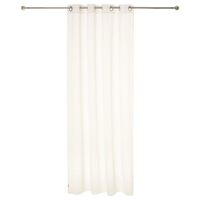 Sheer Curtain "Etamine" Ivory White 140x240cm - Atmosphera Interior Designer