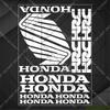 Motorcycle Sticker Helmet Tank Emblem Decal