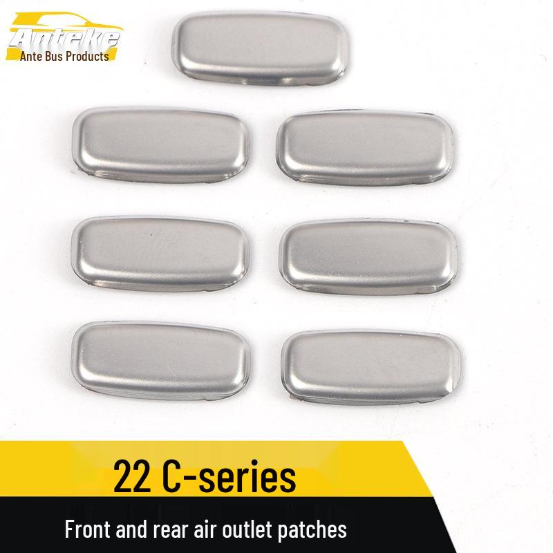 Stainless Steel Air Outlet Decorative Frame for 22 C-Class Console