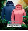Windproof Waterproof Couple's Shell Jacket for Outdoor Mountaineering - Men's & Women's