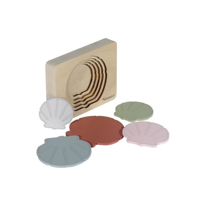 Jeu d'éveil - puzzle coquille