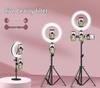 Multifunctional Floor-Standing Phone Tripod with Skin-Whitening Light for Live Streaming