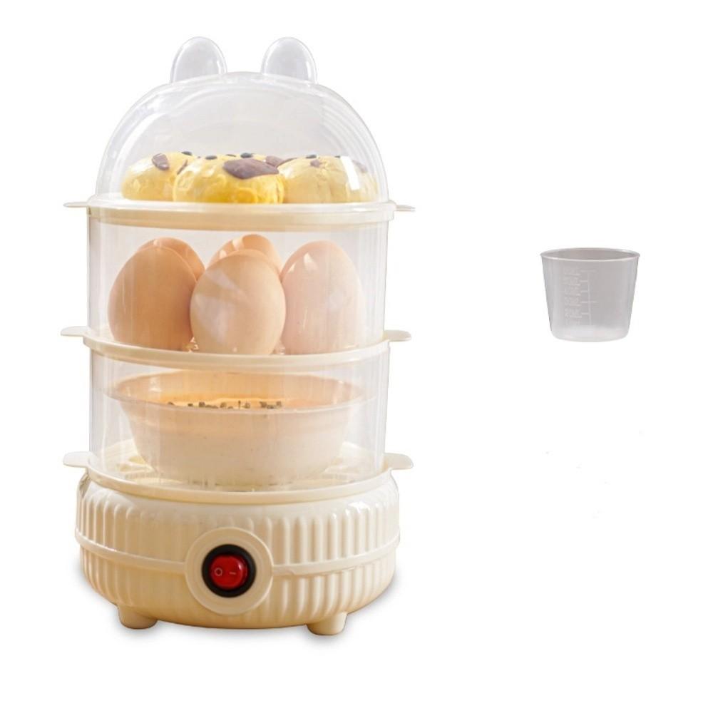 1-3 Layers Automatic Egg Steamer High Temperature Resistance Egg Boiler  Dormitory