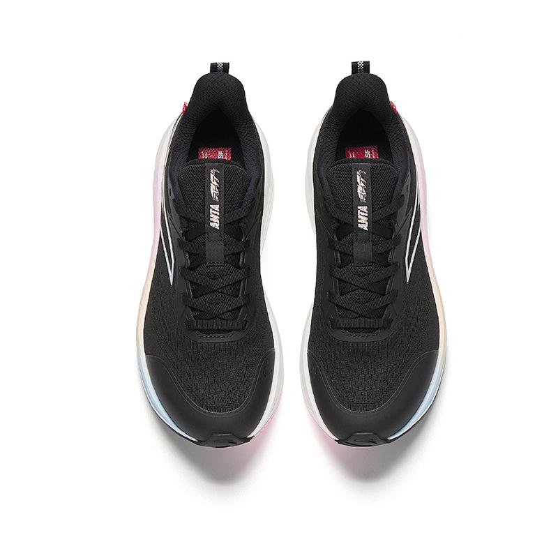 Anta Rocket 7 Cushioning Abrasion Resistant Coverage Low top Casual Running Shoes Women's Black 122545581-11
