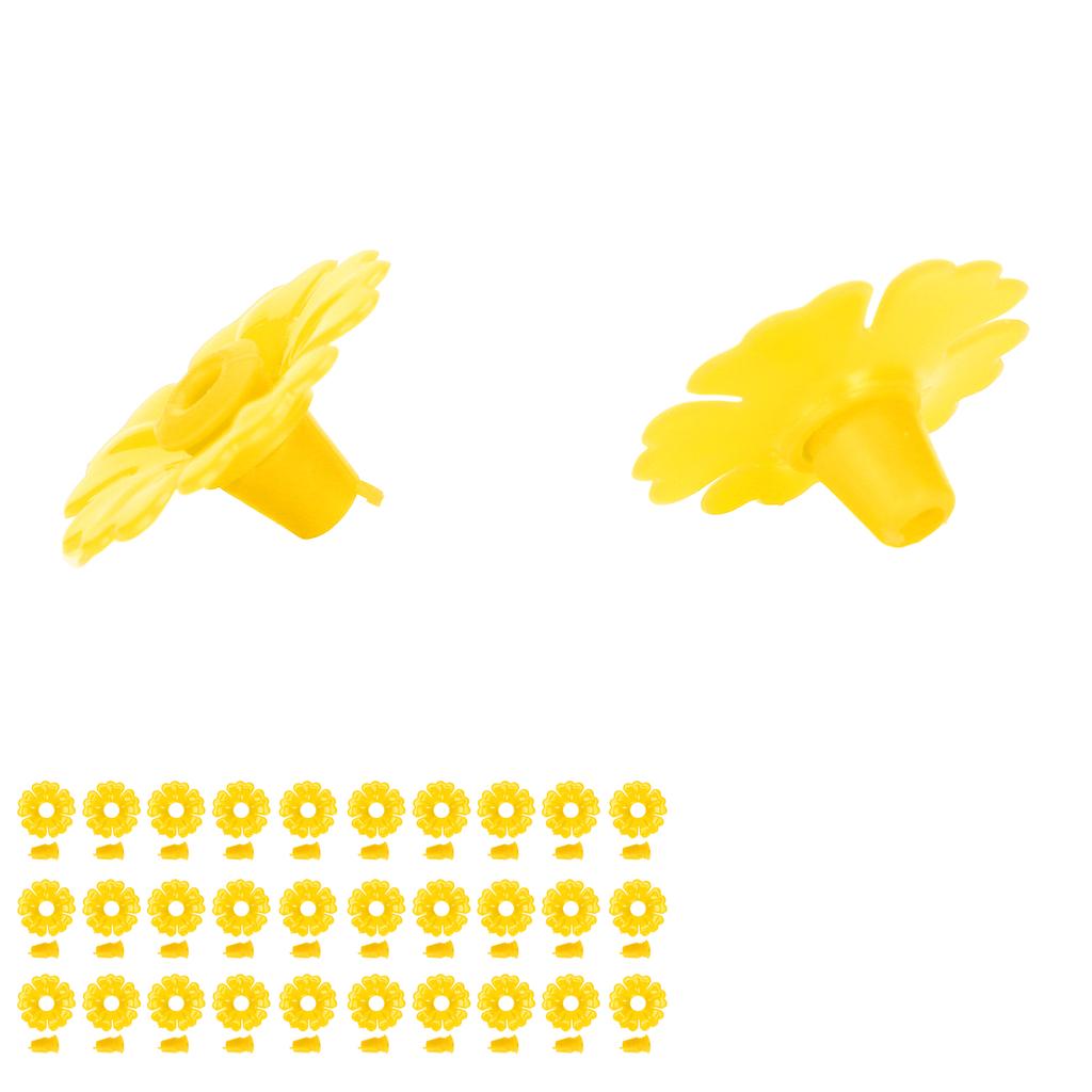 30er Set Kolibri Futterblumen Hängende Vogelfutteröffnungen Ersatzteile Garten