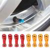 Car Valve Caps 4X Football Trophy Design Aluminum Tire Valve Cap Set Dustproof Truck Tire Valve Dust Covers For Wheel Air Valve