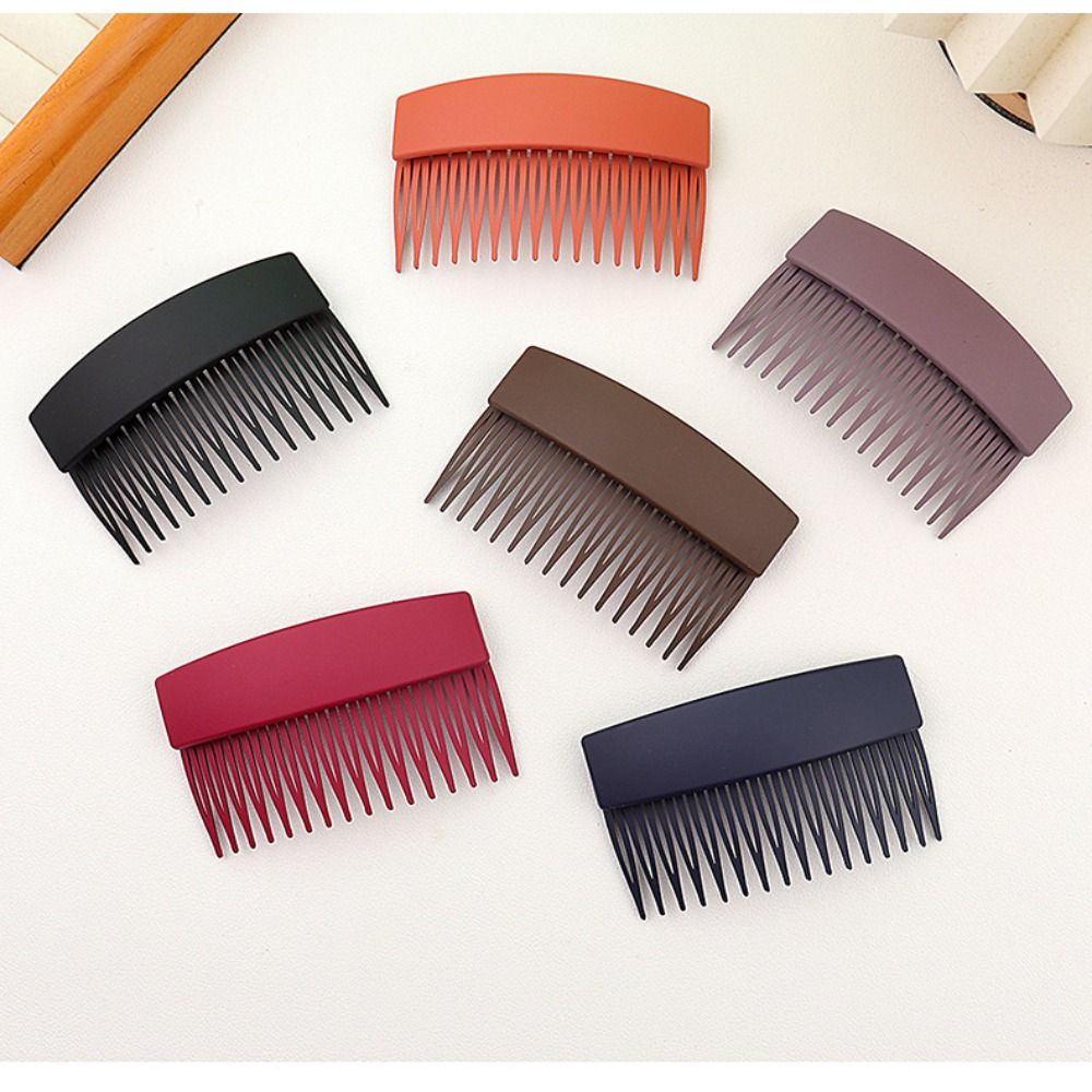 Plastic Fixed Combs Teeth Invisible Extra Hair Holder Fashion Hair Styling Comb  Children