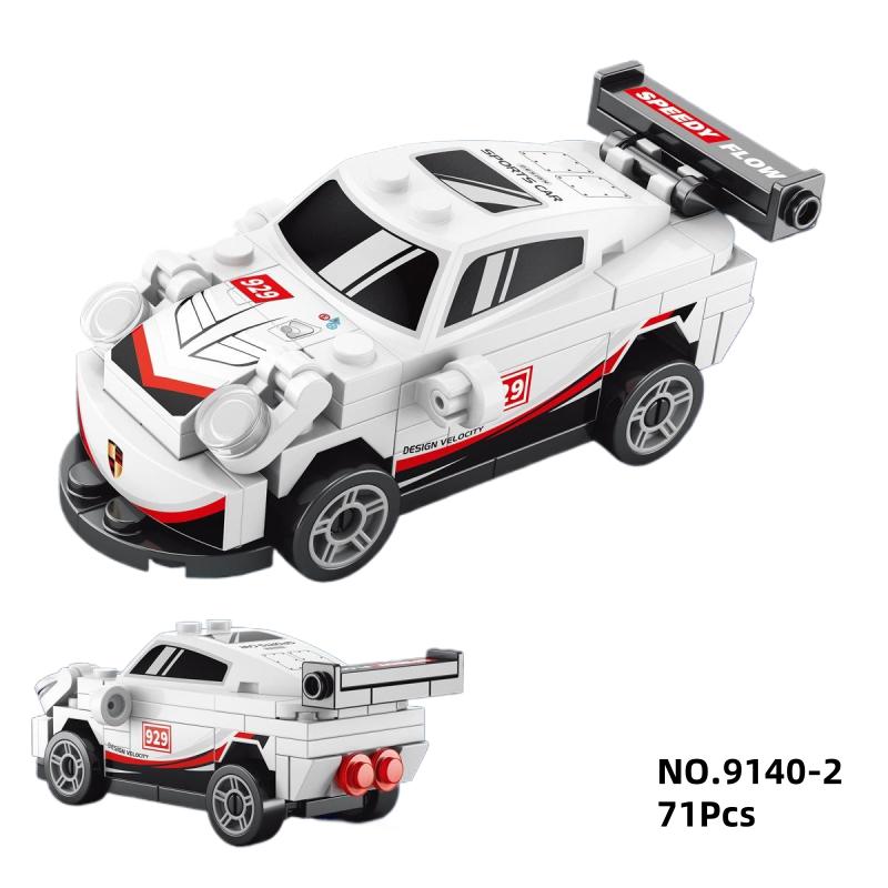 Stadtgeschwindigkeit Rennwagen Automobilrennen Modell Bausteine Technisches Fahrzeug Sportwagen Spielzeug Steine Geschenk für Kinder Jungen