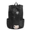 Schoolbag Outdoor Hiking Mountaineering Bag Niche Polka Dot High Value Large Capacity Backpack Women's Casual Backpack College Student School Bag