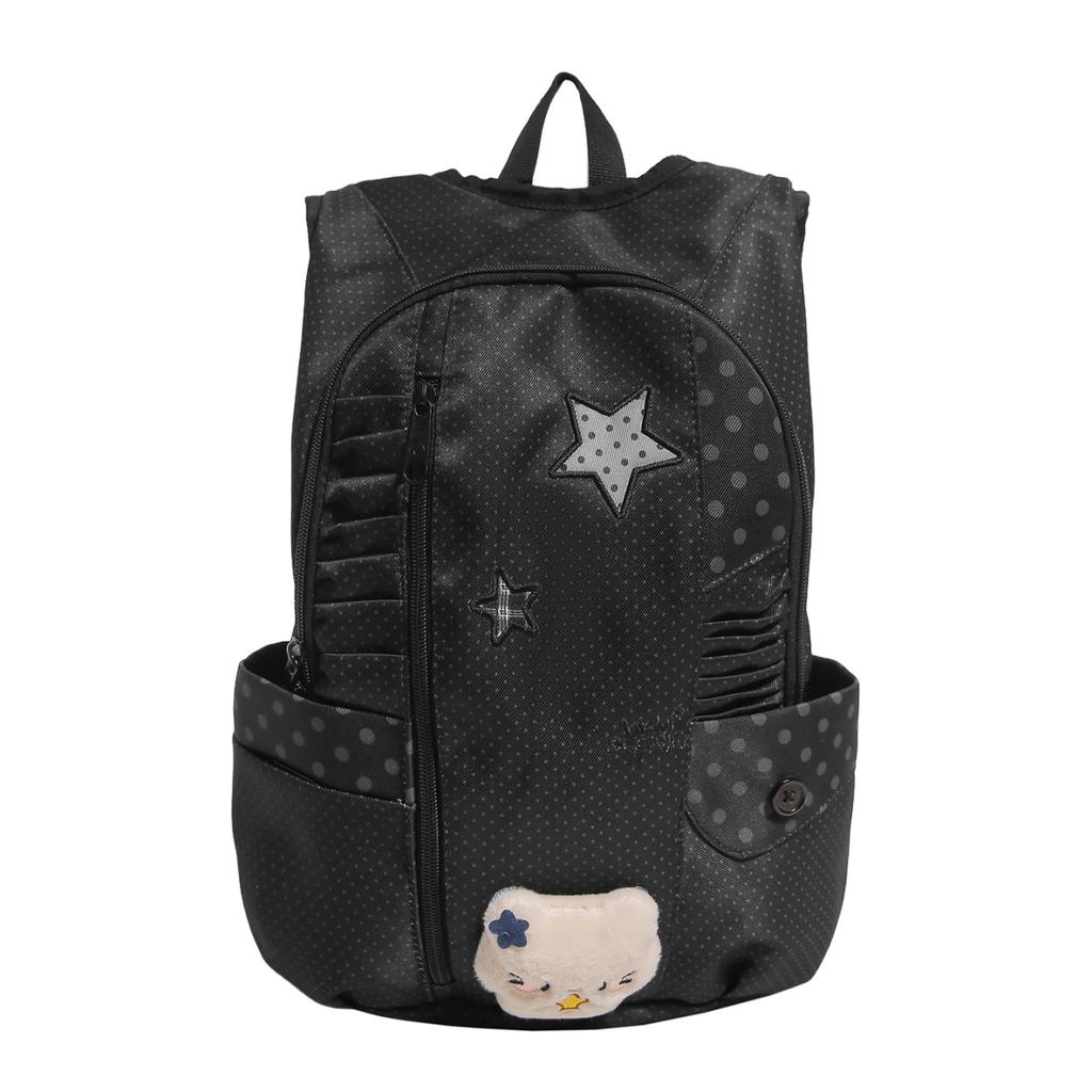 Schoolbag Outdoor Hiking Mountaineering Bag Niche Polka Dot High Value Large Capacity Backpack Women's Casual Backpack College Student School Bag