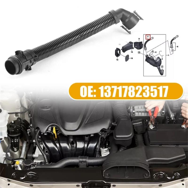 Impact Resistant Engine Ventilation Tube for 316i 328i 335i 340i 418i 420i 430i F33 F34 F36 Enhances Airflows Efficiency