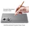 For Oppo Reno11 5G (Global) Case TPU+Acrylic Anti-Scratch Clear Back Cover