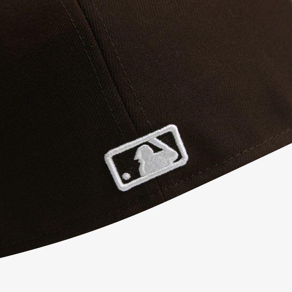 New Era Mlb La Dodgers Fitted Cap Burnt Wood 15131704