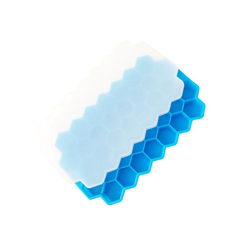 Creative Silicone Honeycomb Ice Cube Tray - DIY Quick Freezer Mold for Home