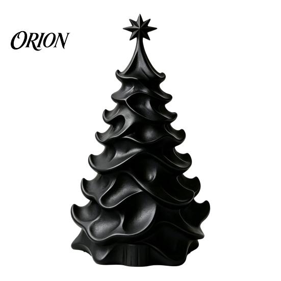 Minimalist Christmas Tree 3D Printed Ornament, Modern Tabletop Decor Crafts for Home Office Display, Festive Holiday Craft, Unique Gift Friends
