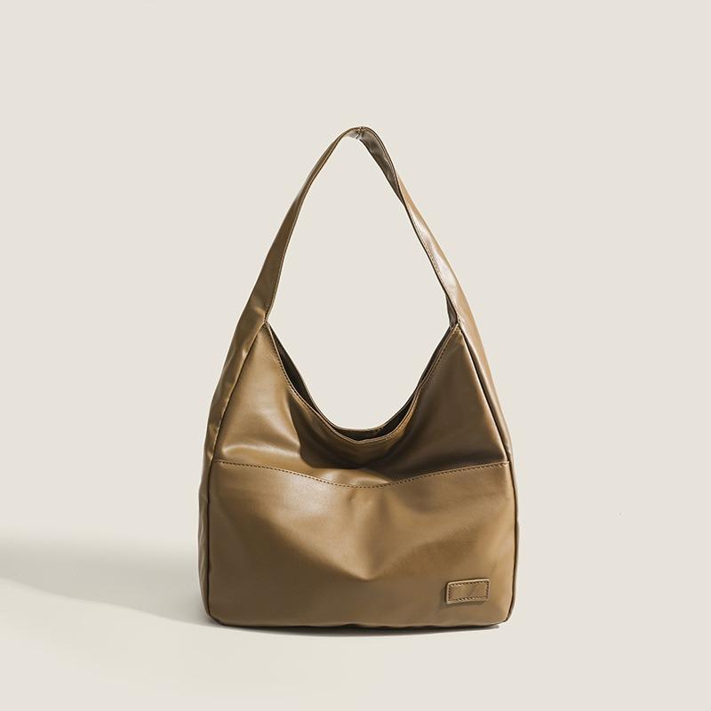 Vintage Large Capacity Single Shoulder Underarm Bag for Women New Trendy Spring Summer Korean Versatile Commuter Crossbody Tote Bag