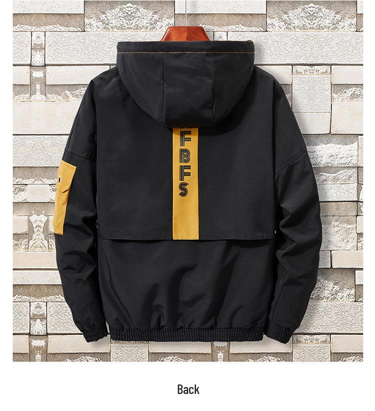 Men's 2022 Slim Fit Plus Size Breathable Hooded Jacket