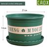 CAOX Large Thickened Plastic Gallon Pots