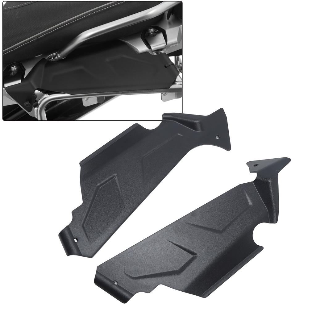 1 Pair Motorcycle Luggage Rack Splash Guard Shockproof Black Protective Cover Fit For R1250 GS R1200 LC