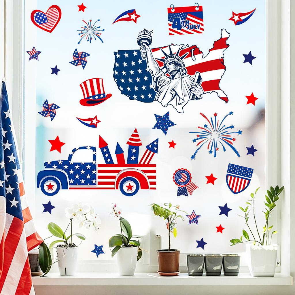 Glass Stickers for Bedroom, Living Room and Balcony Windows for Decoration
