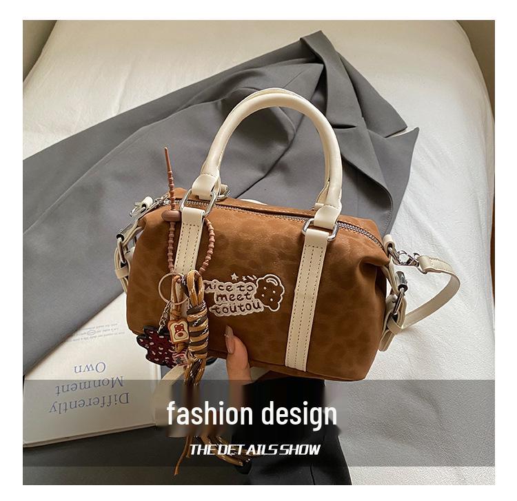 Women's Suede Frosted Handbag, One-Shoulder Crossbody Vegetable Basket Bag (2025)