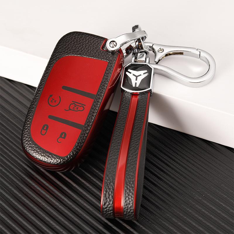Fits Jeep Compass, Grand Cherokee, Renegade, and Commander Key Cover (large Key Shell)