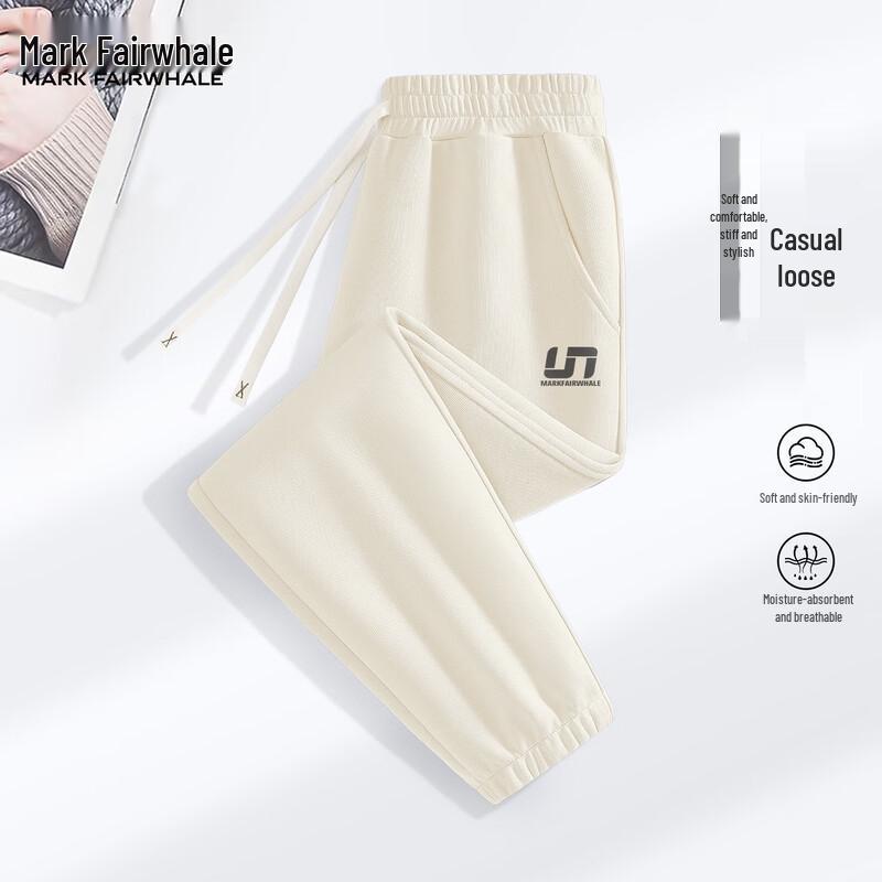 Mark Fairwhale Men's 2025 Autumn Loose Sports Jogger Pants