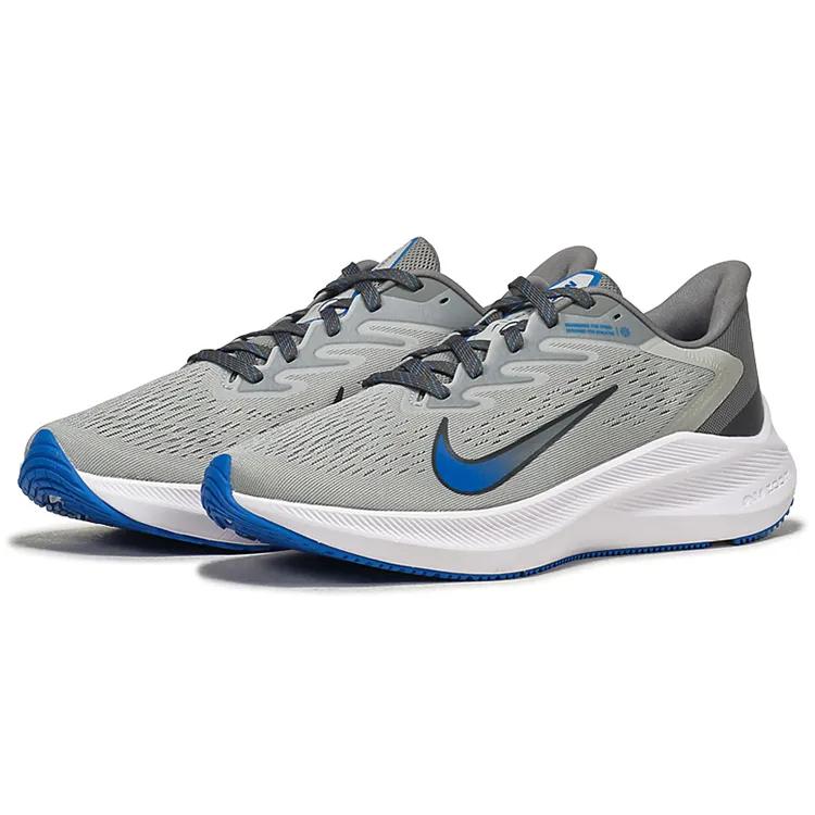 Nike Air Zoom Winflo 7 'Grey Blue' (Unisex) Running Shoes CJ0291 014