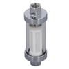 Fuel Filter Universal 3/8in 1/4in 5/16in Fitting with 6pcs Connector Replacement for 9706 26-27s