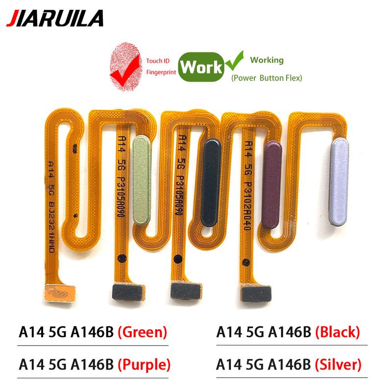 10 Stück, NEU Getestet für Samsung A32 A14 A13 5G A22 A23 A13 4G A04S A03S A12 Fingerabdrucksensor Scanner Tastatur Home-Button-Kabel