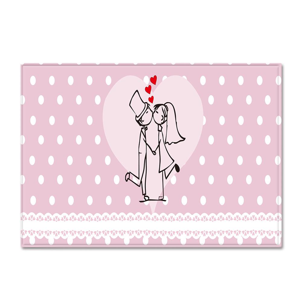 Valentine'S Day Large Carpet Simple Wind Bedroom Floor Mat