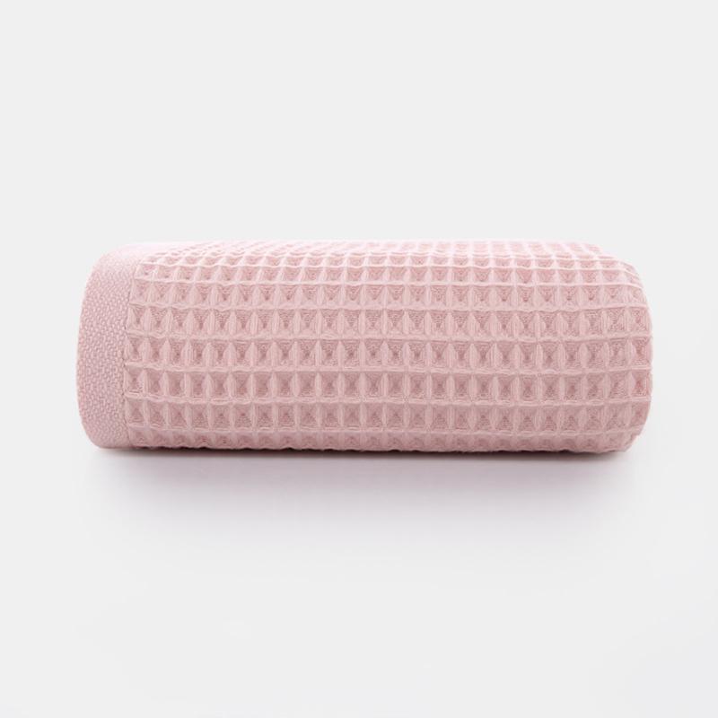 CANXING 2ks sady osušek Ultra měkké vysoce savé rychleschnoucí ručníky Waffle Sprchový ručník z mikrovlákna