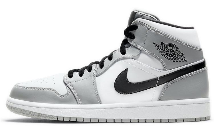 Air Jordan 1 Mid Smoke Grey 554724-092 41