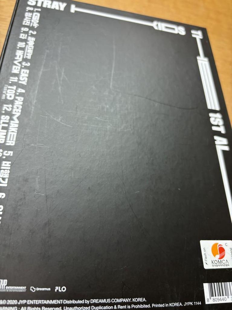 [USED] Straykids Go Live Limited Edition Reno Trading Card Album