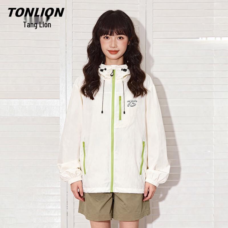 TonLion Hooded UPF50+ UV Protection Cooling Outdoor Jacket L