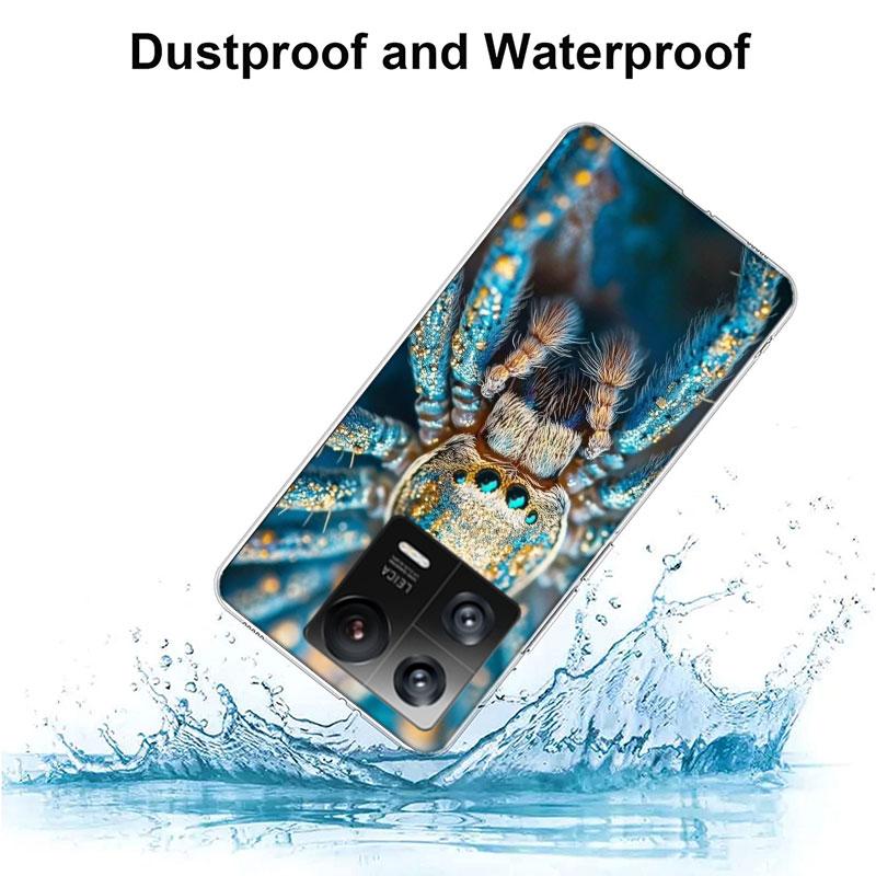 Spiders on the Spider Web Phone Case For Xiaomi Poco F7 Ultra X7 X6 M8 M7 M6 M4 M3 Pro X4 Mi 15 15T 14 14T 12T 12S 10T Pro 12 11