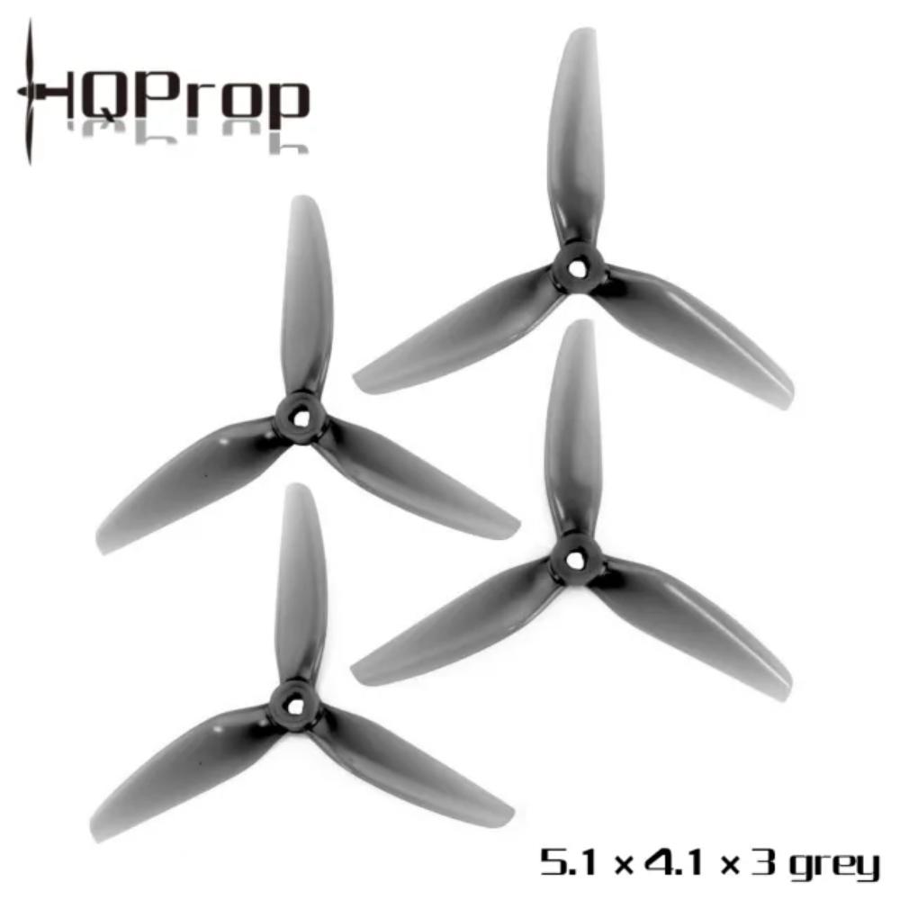 10 pairs HQProp 5.1X4.1X3 (2CW+2CCW)-3-Blade PC Propelle for RC FPV Racing Freestyle 5inch Drones Replacement DIY Parts