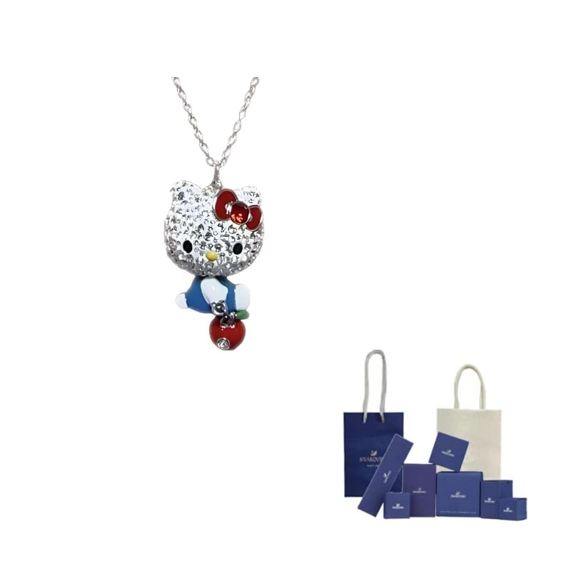 Swarovski Hello Kitty Faux Crystal Necklaces